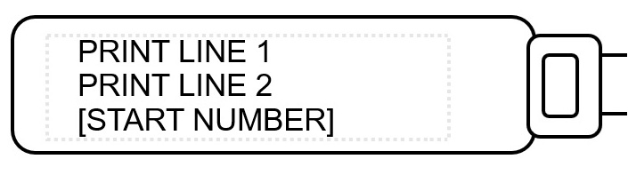 2 Line + Nr.